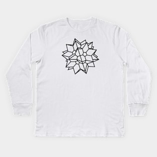 Stellated Polyhedra Kids Long Sleeve T-Shirt